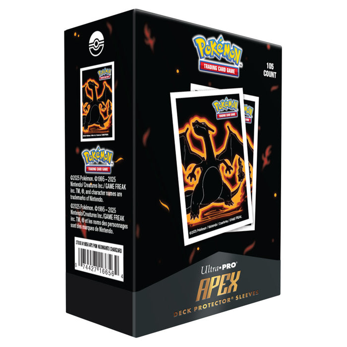 Neon Kanto Apex Sleeves: Charizard