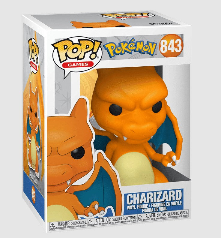 Pokemon Charizard Funko Pop! Vinyl Figure #843