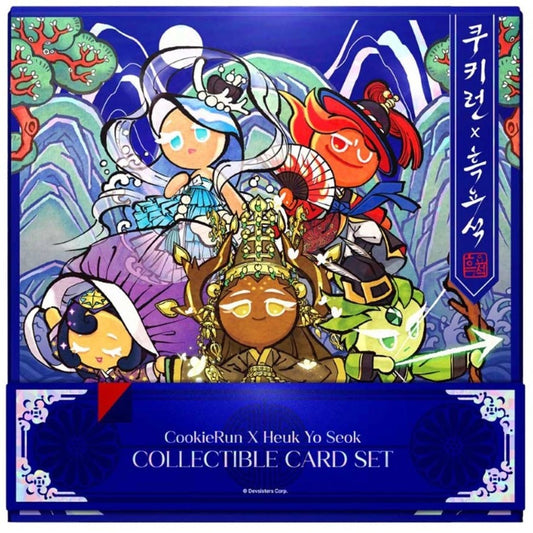 CookieRun x Heuk Yo Seok "Obsidian" Collectible Card Set LIMIT 1