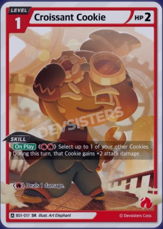 Croissant Cookie BS1-017 (SR)