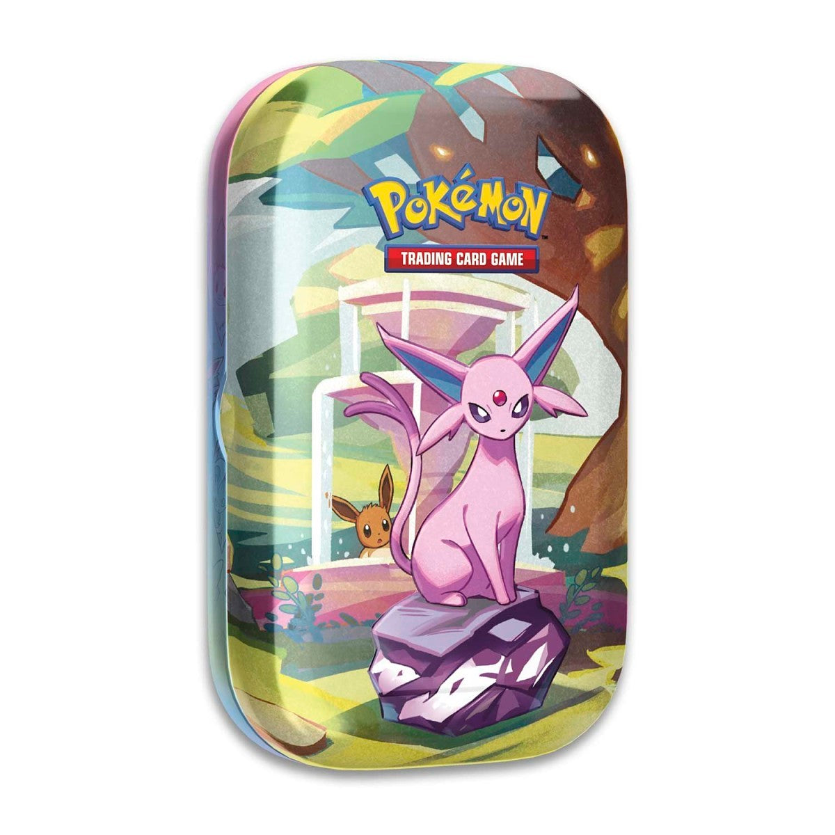 Prismatic Evolutions Mini Tin