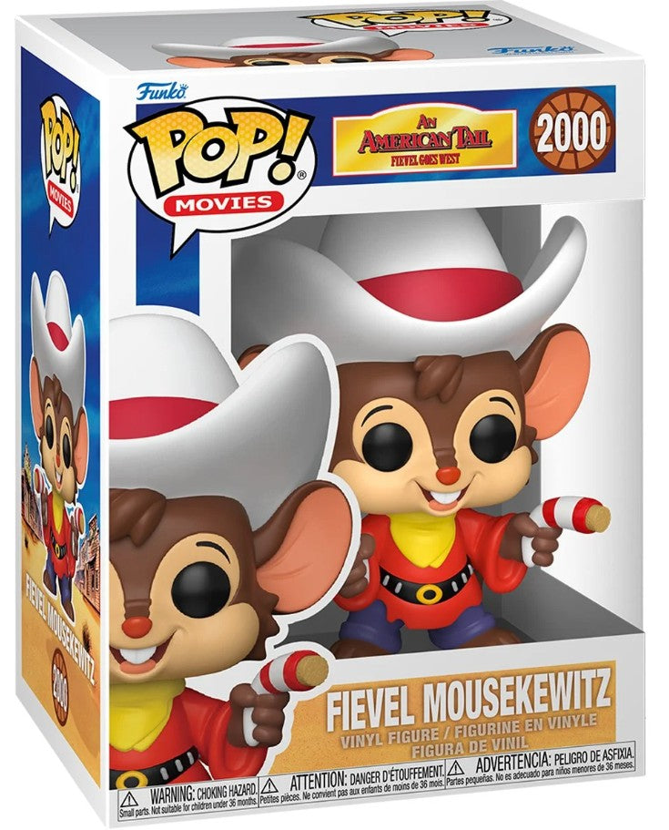 American Tail: Fivel Goes West Fievel Mousekewitz Funko Pop! Vinyl Figure #2000