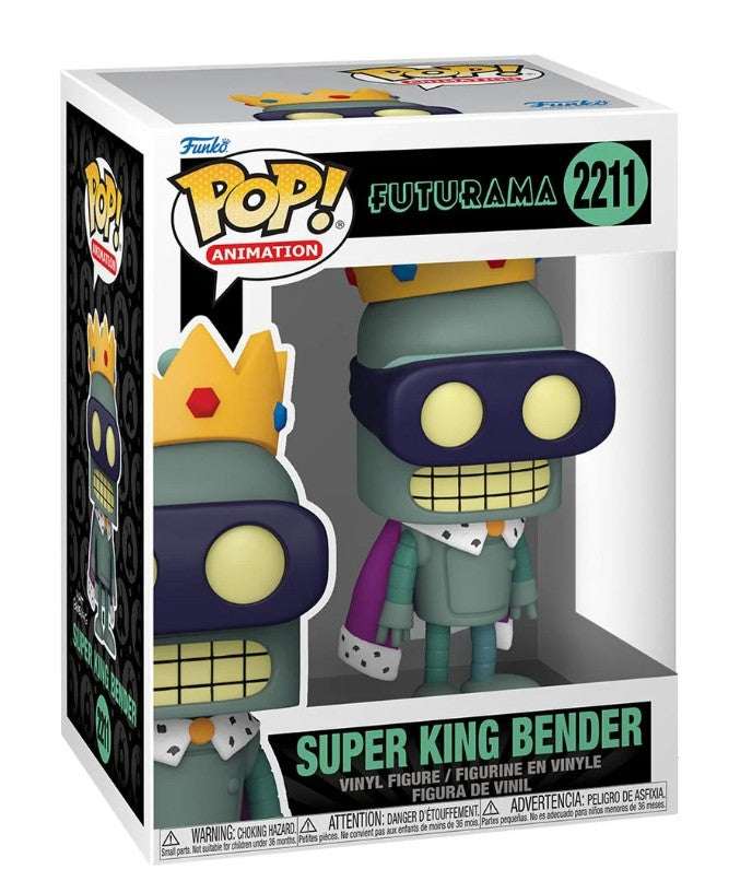 Futurama Super King Bender Funko Pop! Vinyl Figure #2211