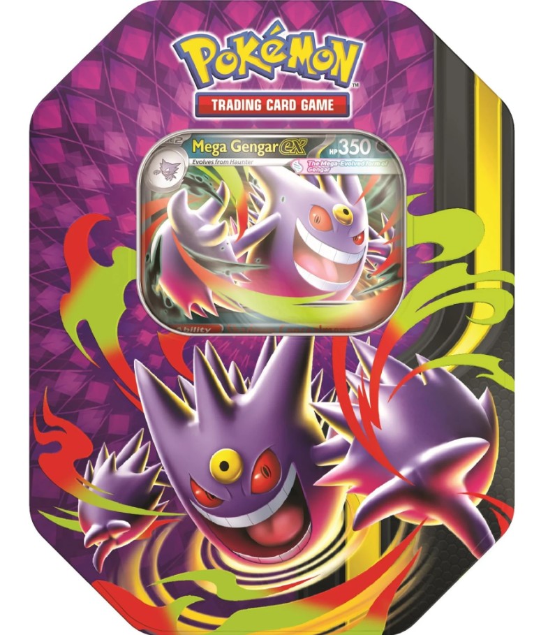 Mega Moonlit Tin - Mega Gengar ex LIMIT 1