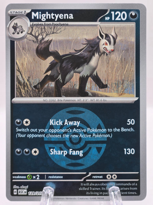 Mightyena Dusk Ball Reverse 129/217