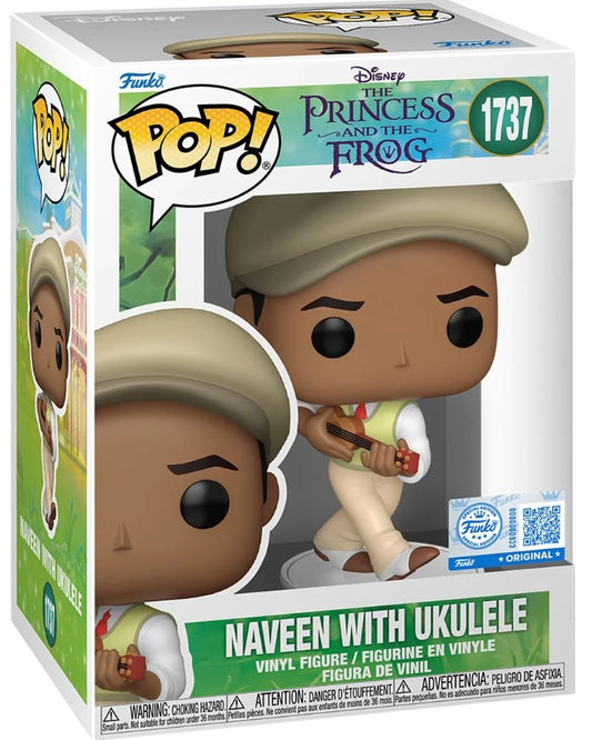 The Princess and the Frog Naveen with Ukulele Funko Pop! Vinyl Figure #1737