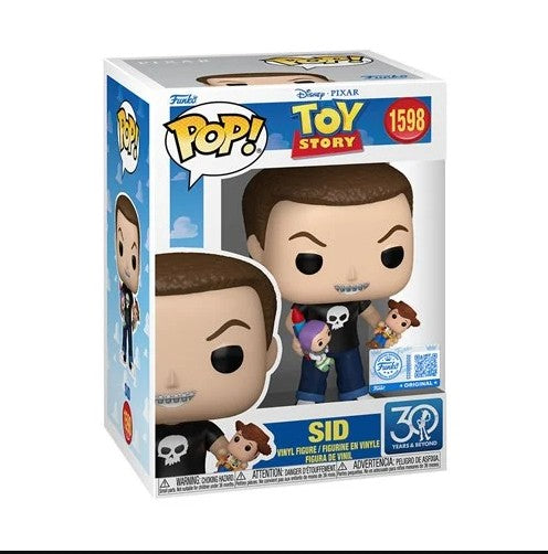 Toy Story 30th Anniversary Sid with Buzz Lightyear and Woody Funko Pop! Vinyl Figure #1598 - Specialty
