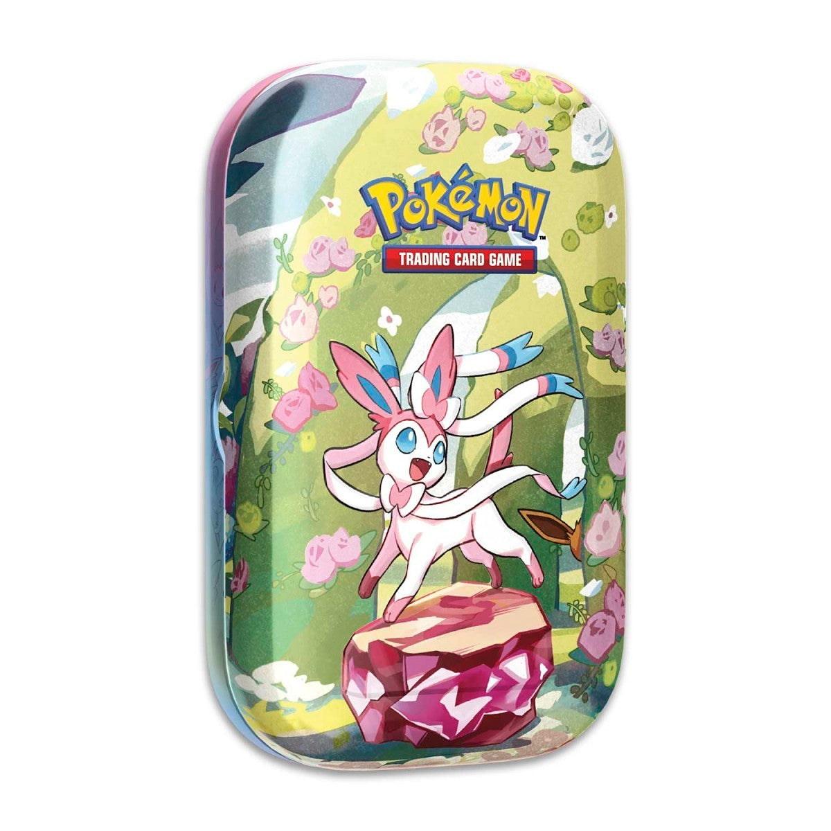 Prismatic Evolutions Mini Tin