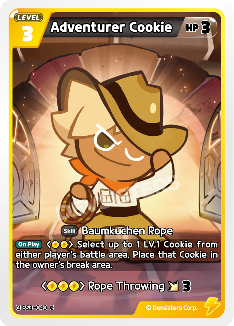 Adventurer Cookie - BS3-040 [C]