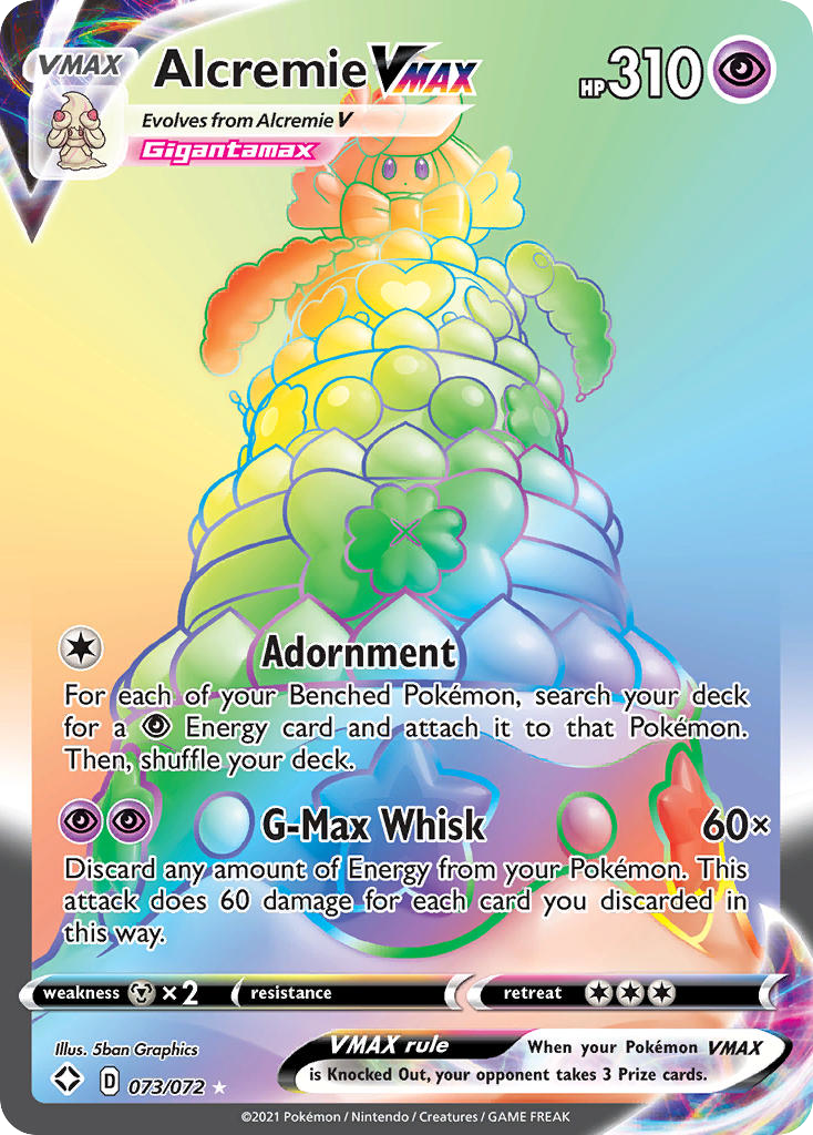 Alcremie VMAX - 073/72 - Shining Fates