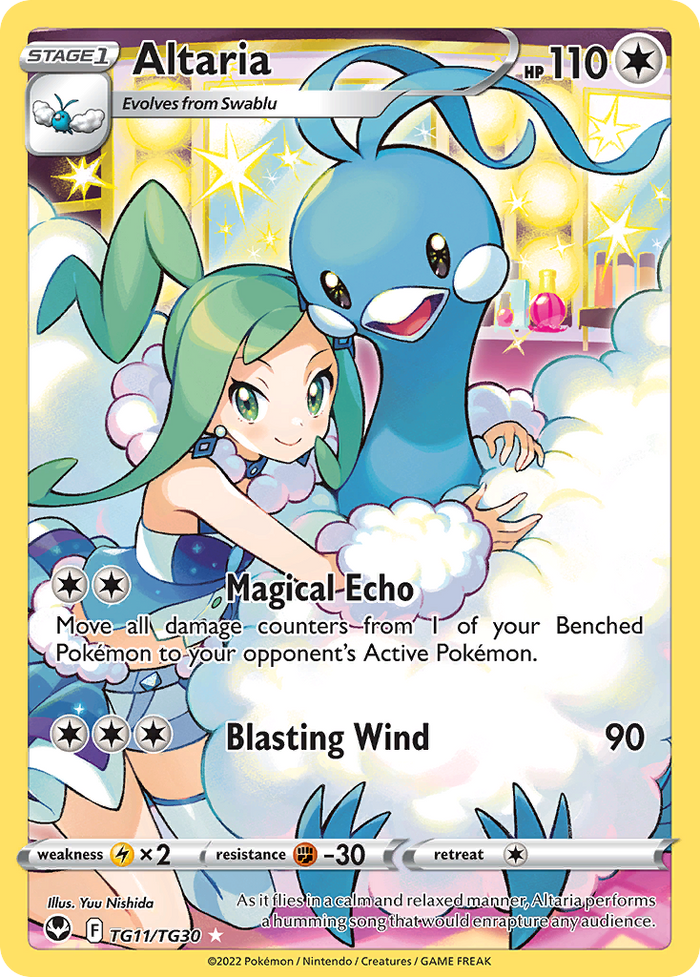 Altaria - TG11/30 - Silver Tempest Trainer Gallery
