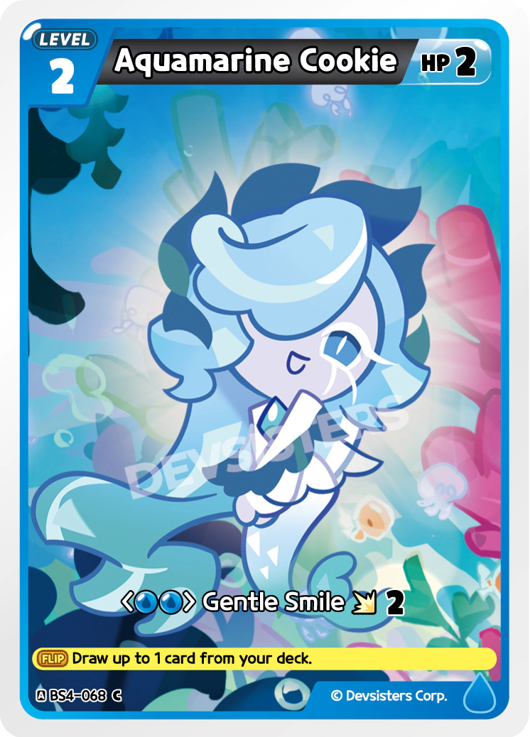 Aquamarine Cookie - BS4-068 [C]