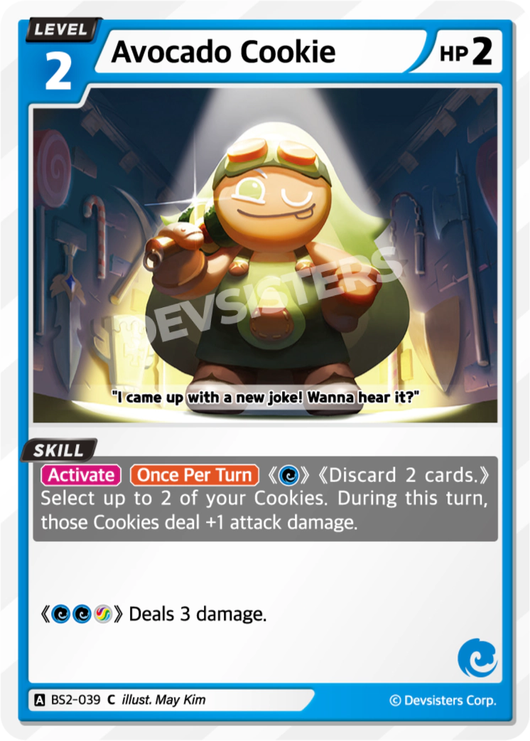 Avocado Cookie - BS2-039 [C]