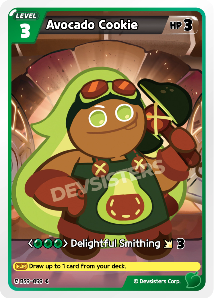 Avocado Cookie - BS3-058 [C]