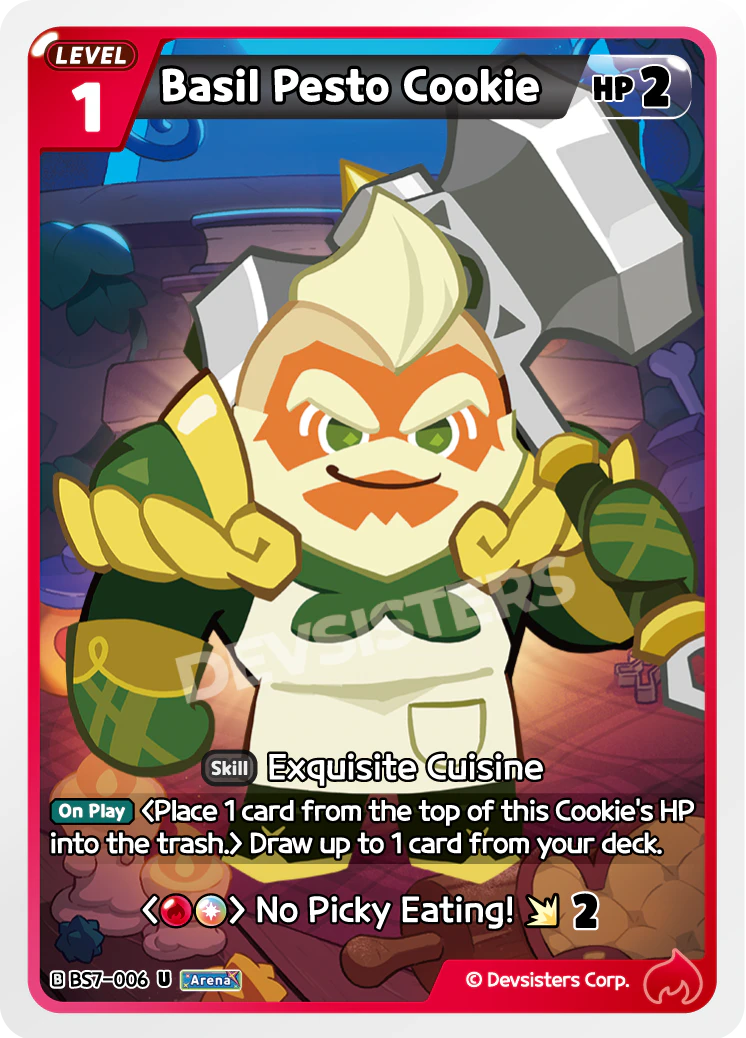 Basil Pesto Cookie - BS7-006 [U]