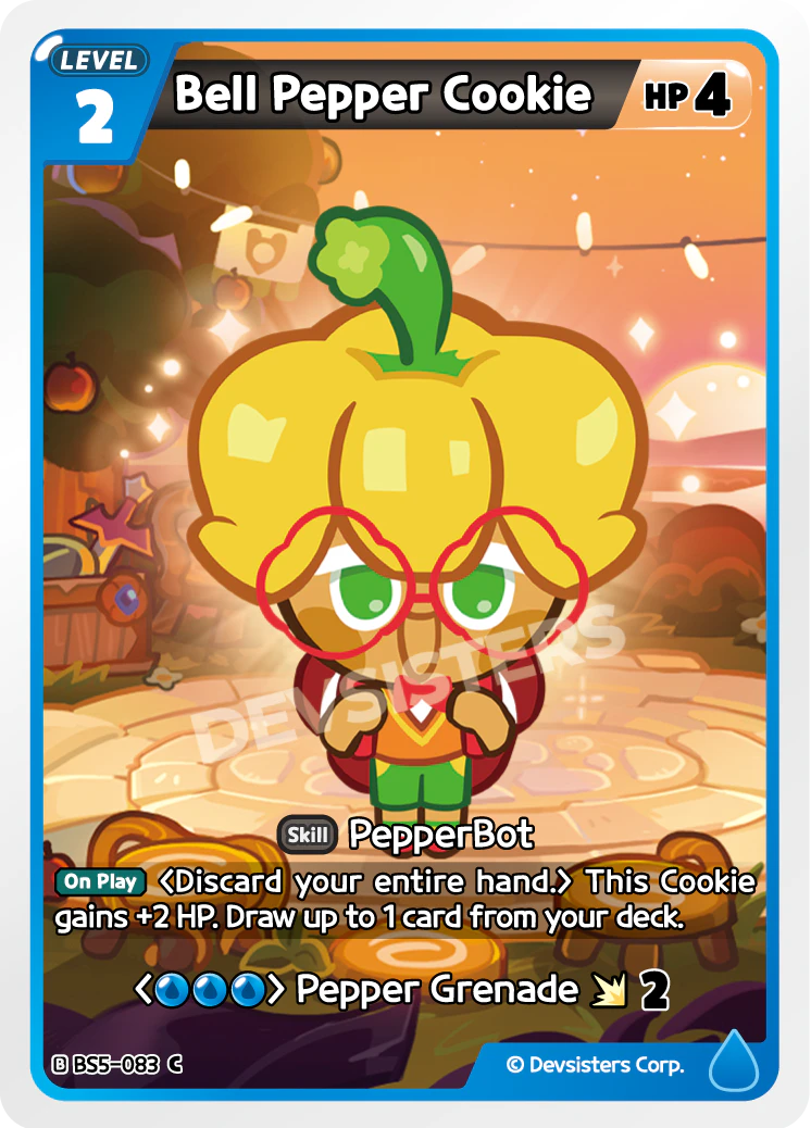 Bell Pepper Cookie - BS5-083 [C]