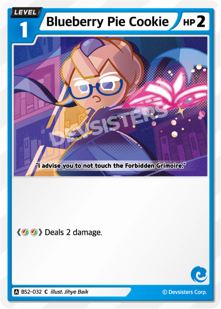 Blueberry Pie Cookie - BS2-032 [C]
