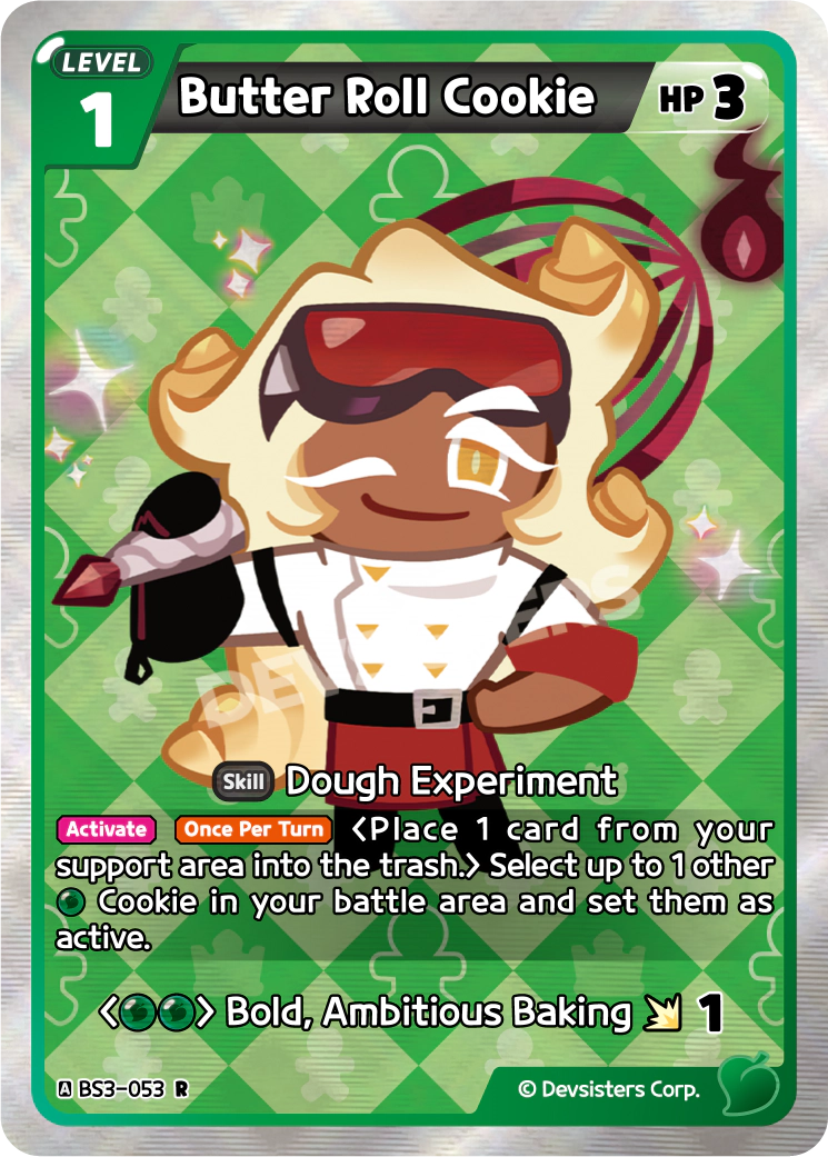 Butter Roll Cookie - BS3-053 [R]