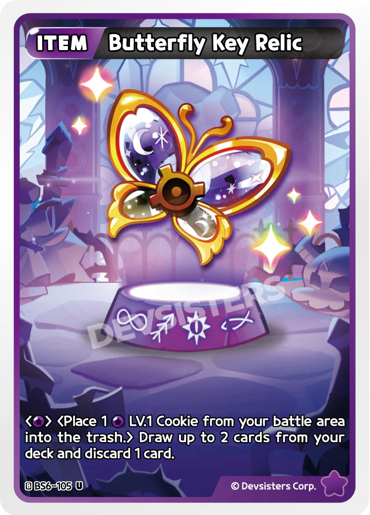 Butterfly Key Relic - BS6-105 [U]