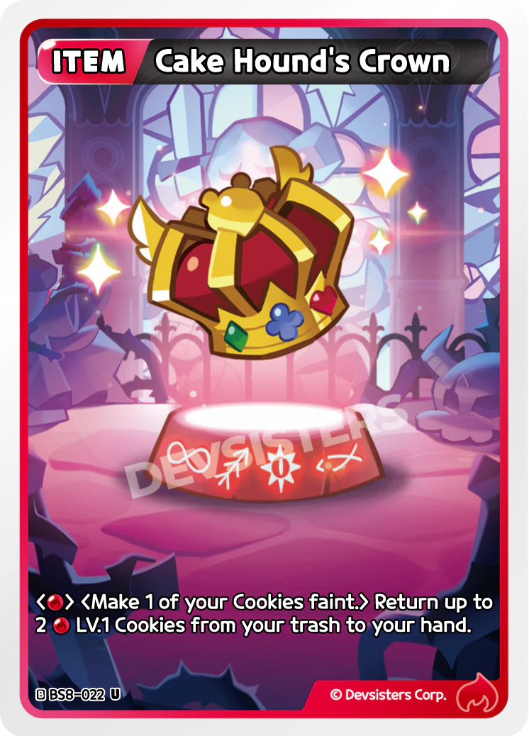 Cake Hound's Crown - BS8-022 [U]