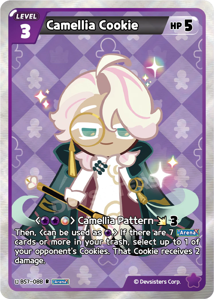 Camellia Cookie - BS7-088 [R]