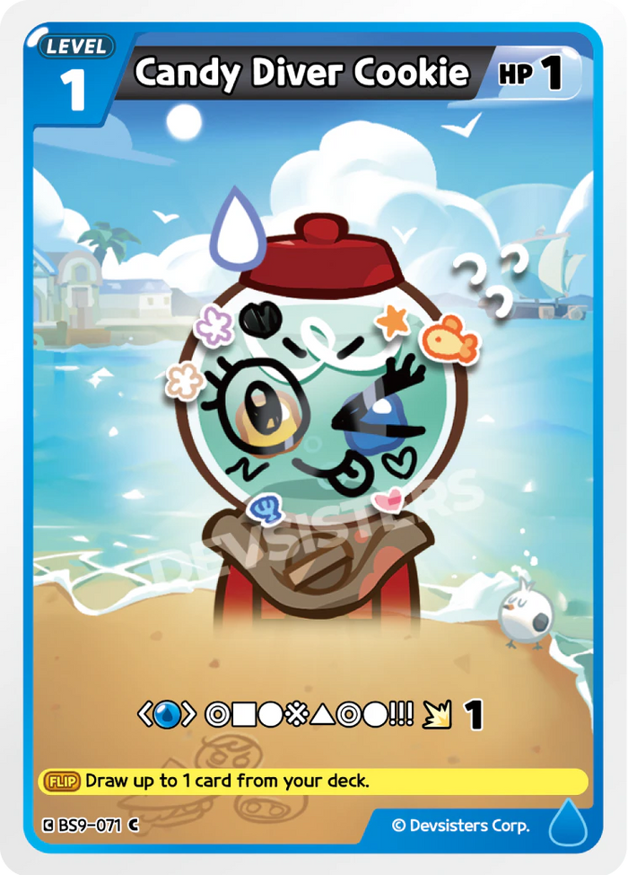 Candy Diver Cookie - BS9-071 [C] - 2nd Art Work