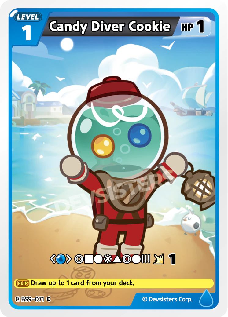 Candy Diver Cookie - BS9-071 [C]