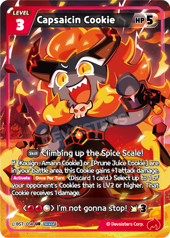 Capsaicin Cookie - BS7-014 [UR]