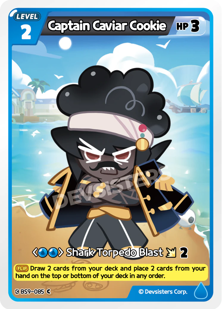 Captain Caviar Cookie - BS9-085 [C]