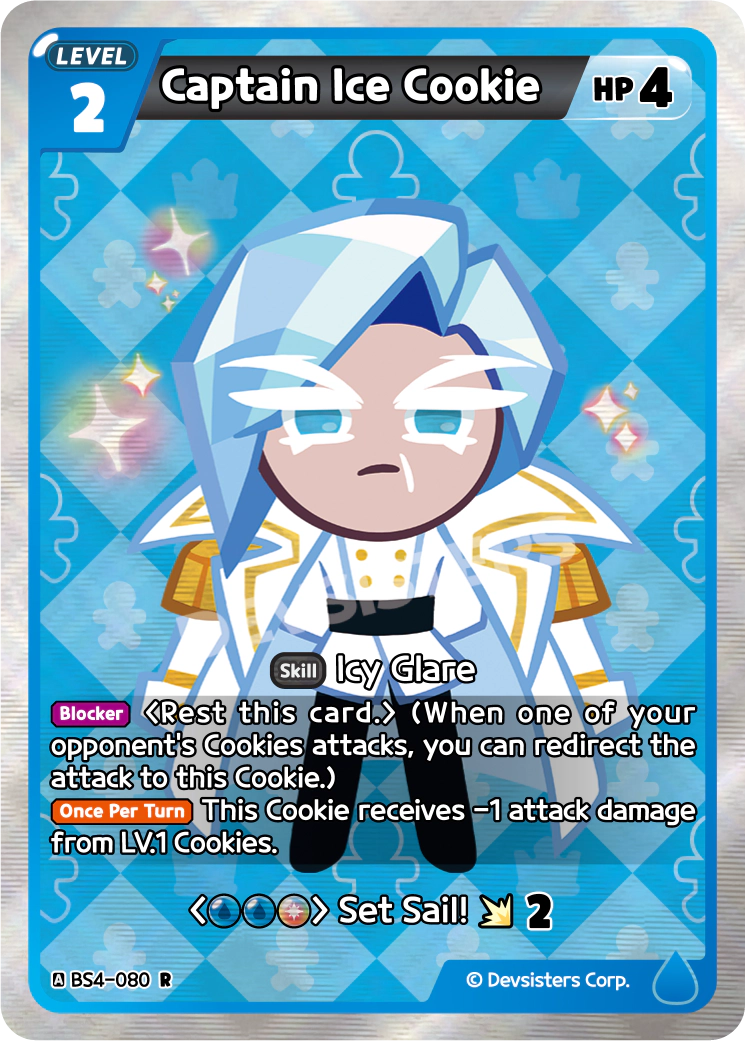 Captain Ice Cookie - BS4-080 [R]