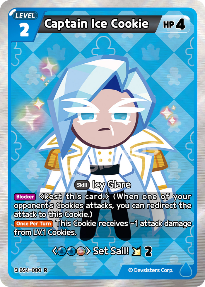 Captain Ice Cookie - BS4-080 [R]