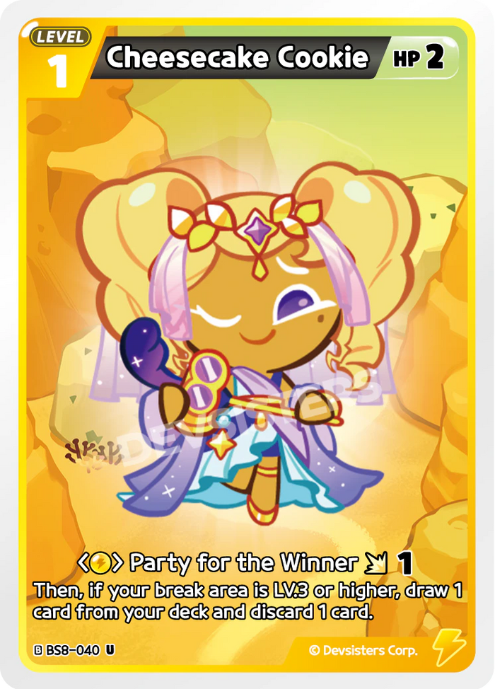 Cheesecake Cookie - BS8-040 [U]