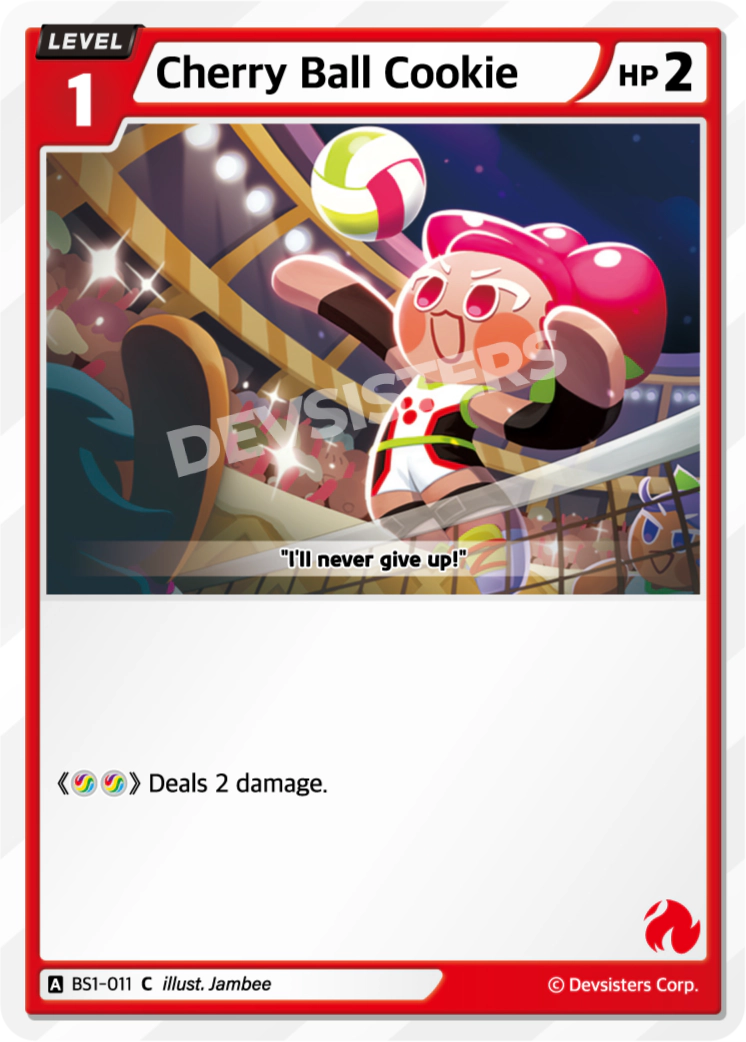 Cherry Ball Cookie - BS1-011 [C]