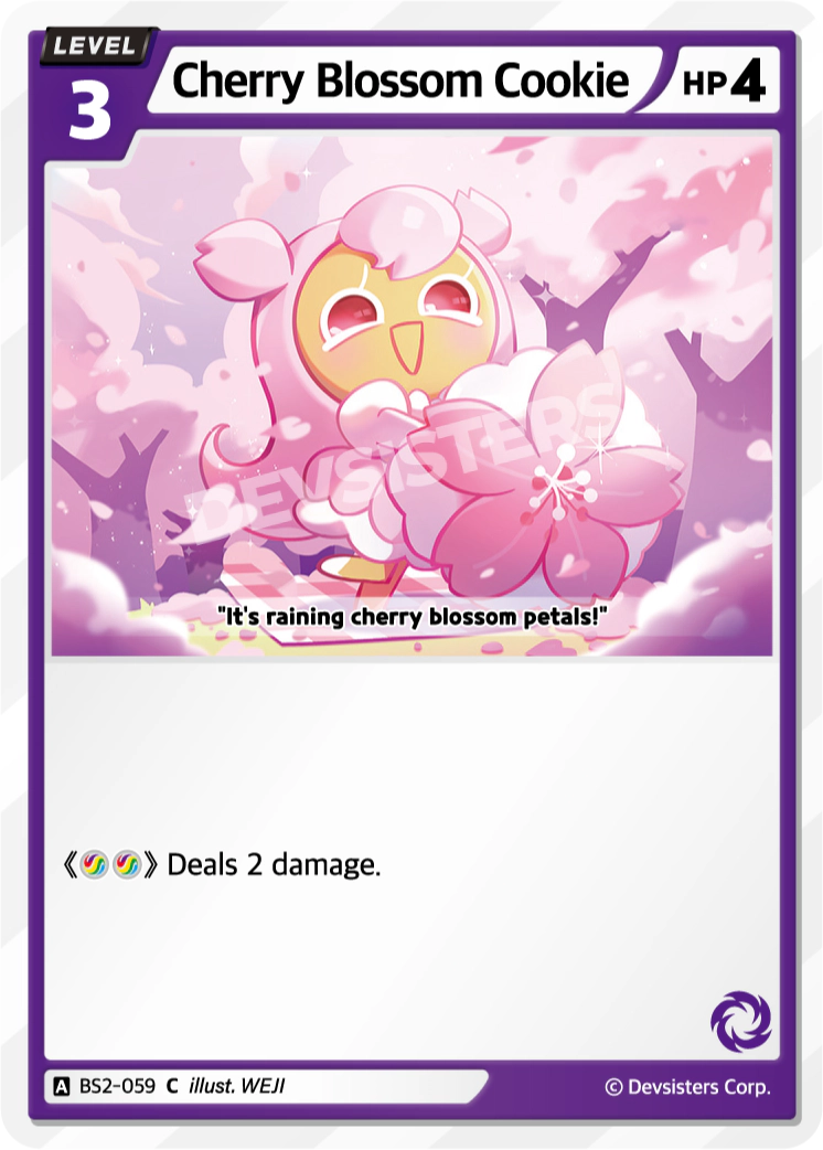 Cherry Blossom Cookie - BS2-059 [C]