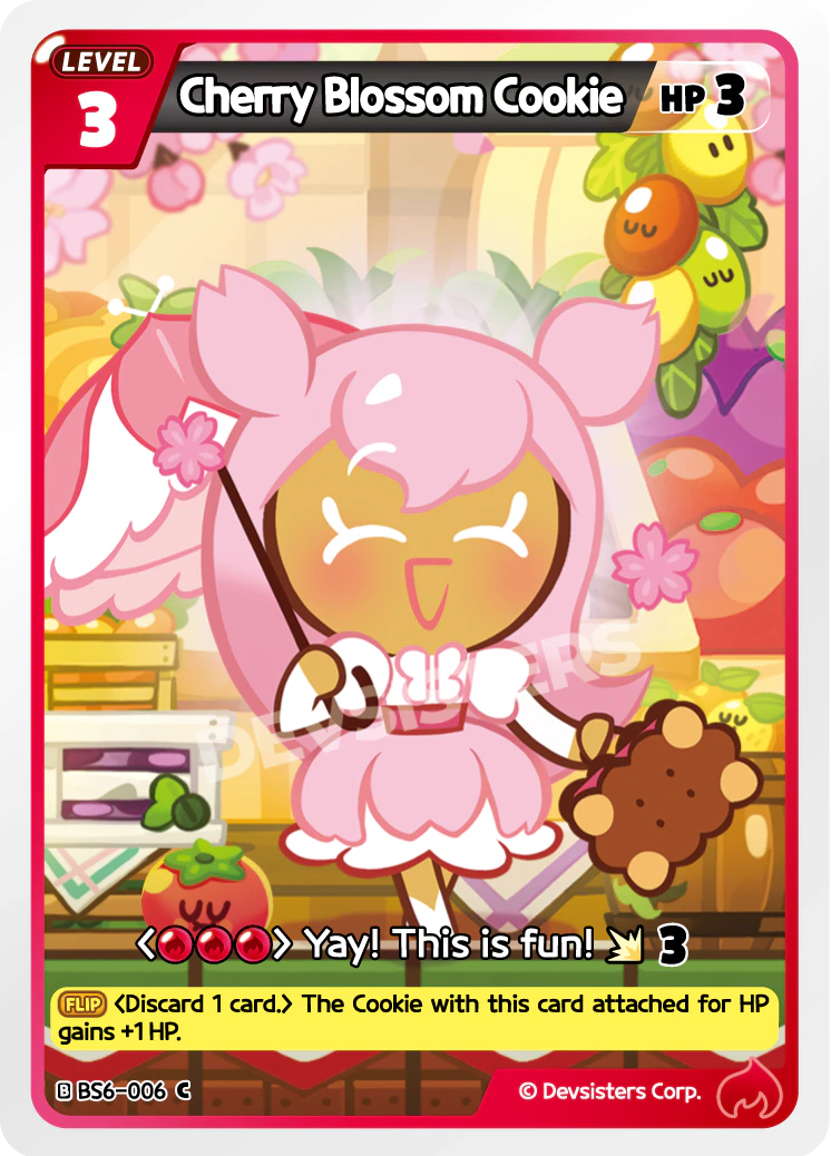 Cherry Blossom Cookie - BS6-006 [C]