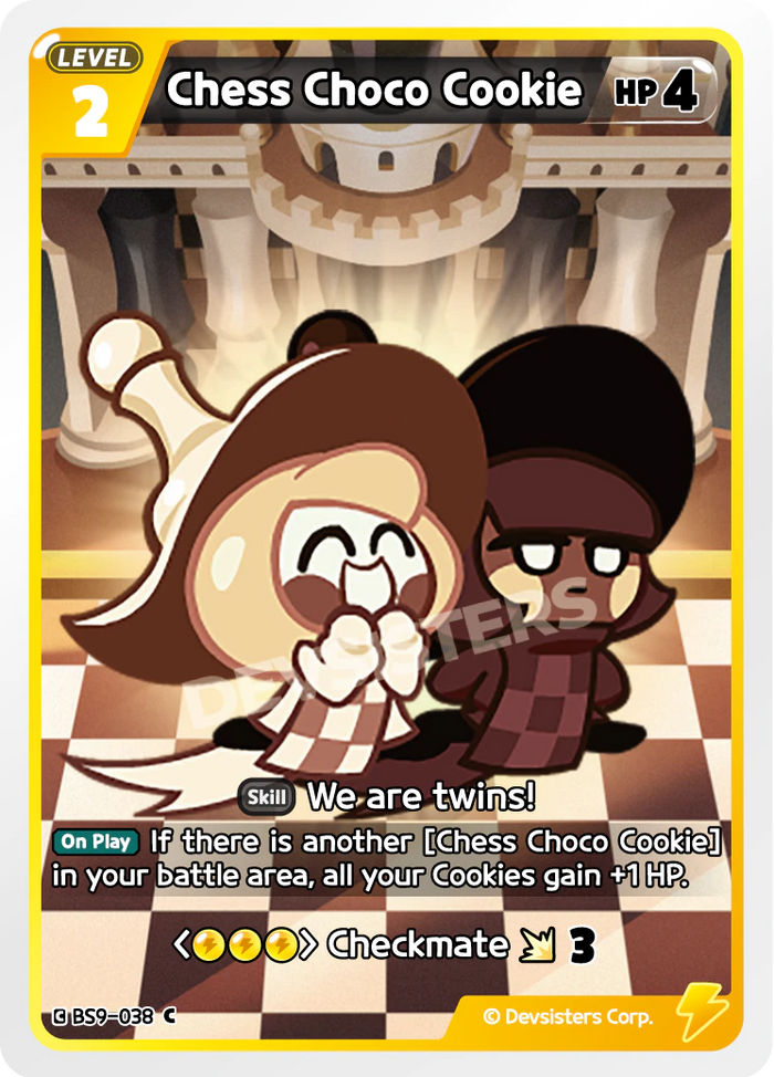 Chess Choco Cookie - BS9-038 [C]