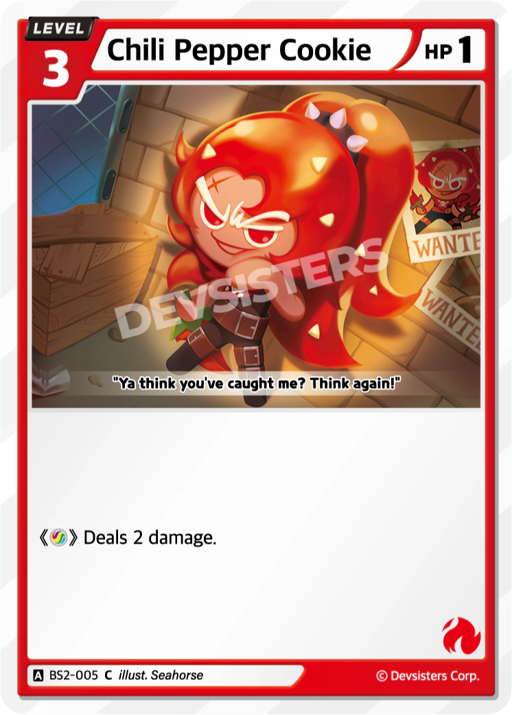 Chili Pepper Cookie - BS2-005 [C]