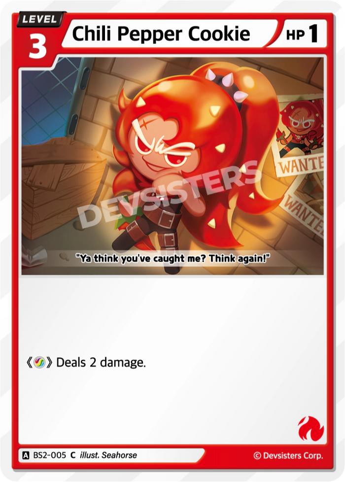 Chili Pepper Cookie - BS2-005 [C]