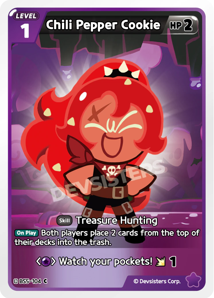 Chili Pepper Cookie - BS5-104 [C]