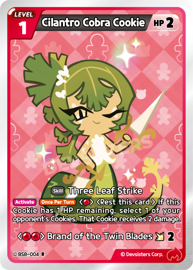 Cilantro Cobra Cookie - BS8-004 [R]