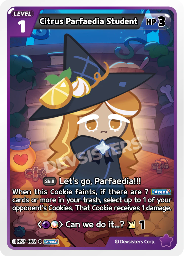 Citrus Parfaedia Student - BS7-092 [C]