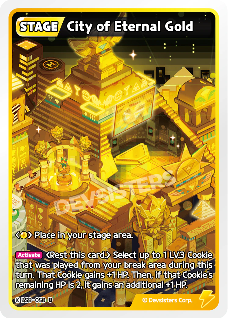 City of Eternal Gold - BS8-050 [U]