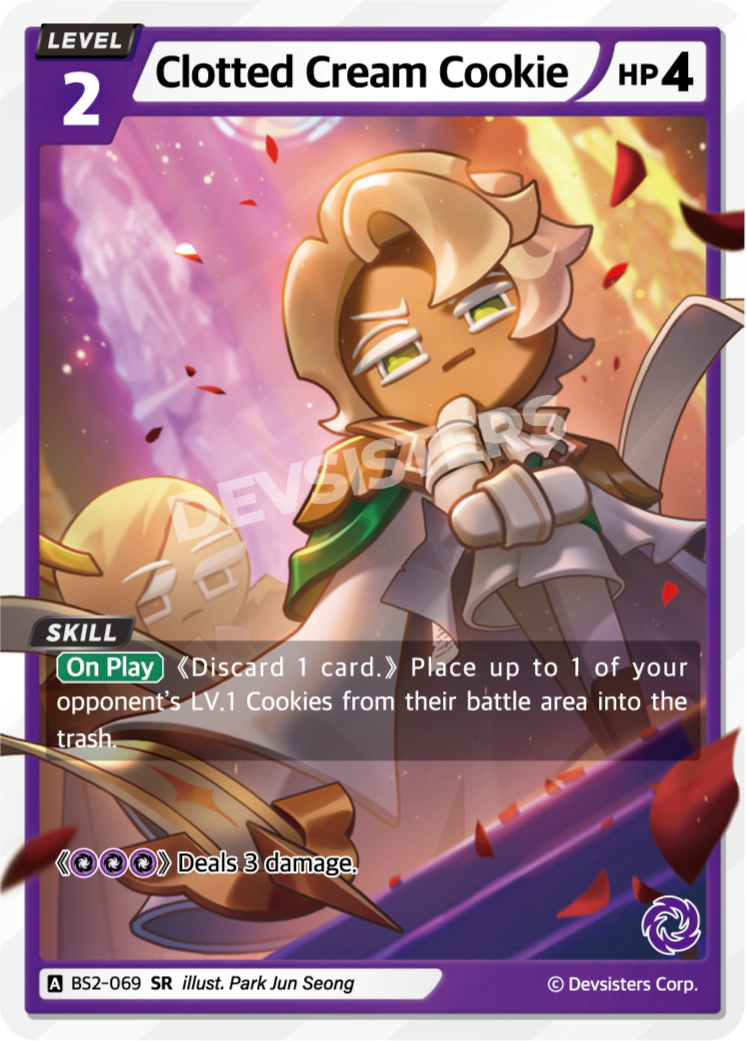 Clotted Cream Cookie - BS2-069 [SR]
