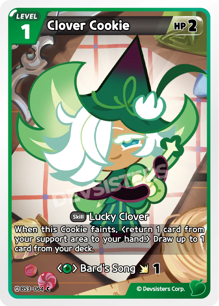 Clover Cookie - BS3-064 [C]