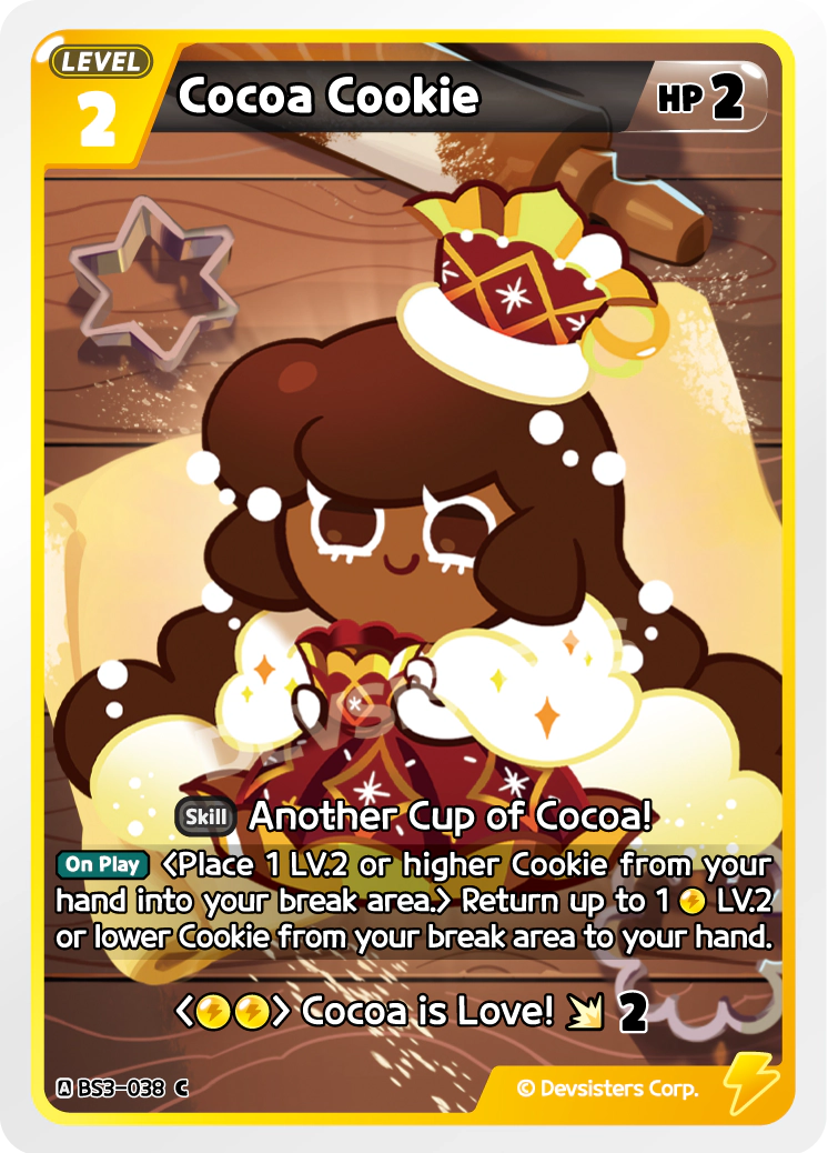 Cocoa Cookie - BS3-038 [C]