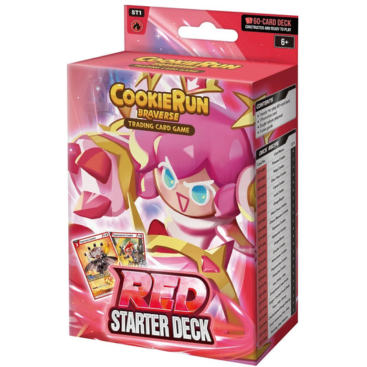 CookieRun Card Game Starter Deck Red [NA]