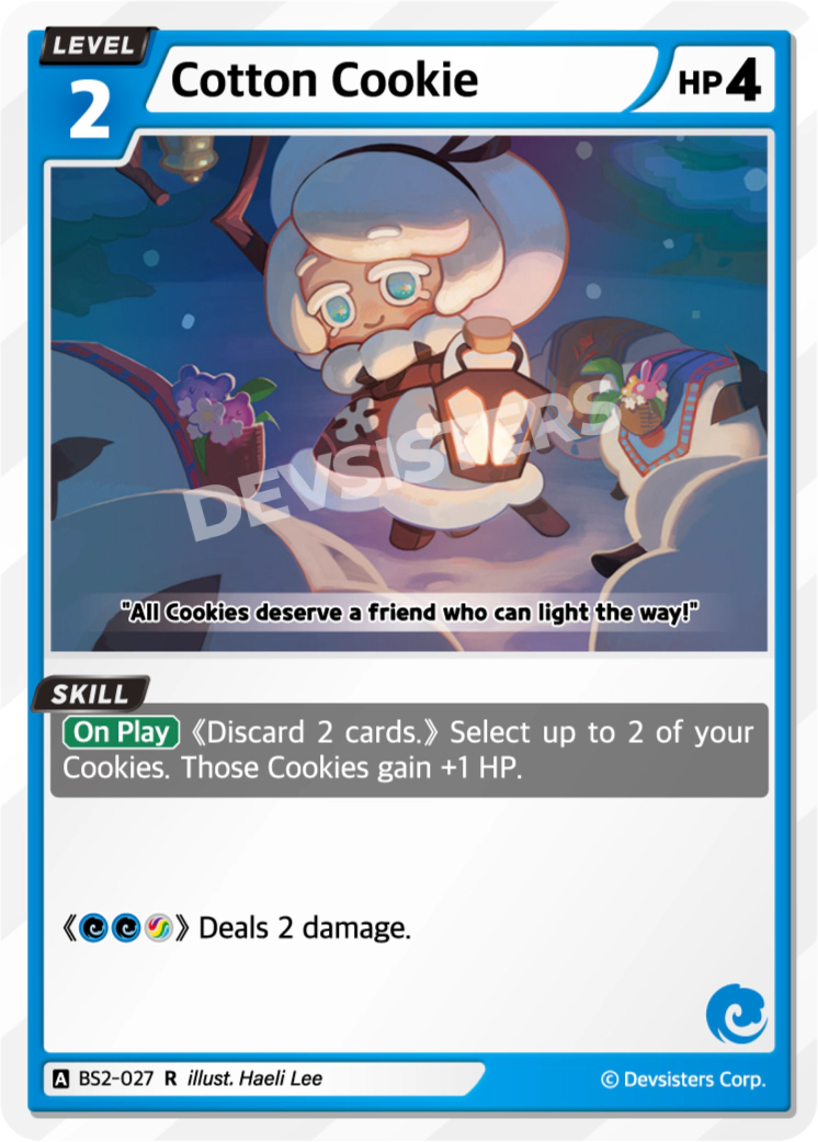 Cotton Cookie - BS2-027 [R]