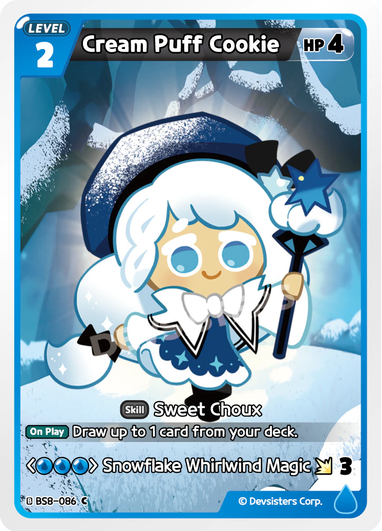 Cream Puff Cookie - BS8-086 [C]