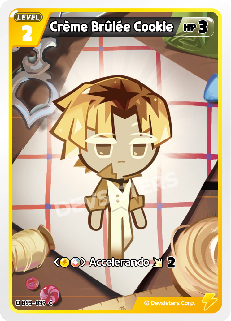 Crème Brûlée Cookie - BS3-039 [C]