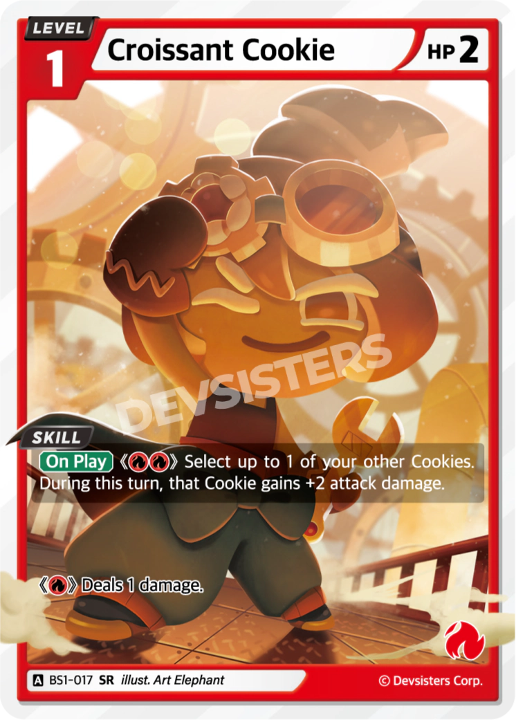 Croissant Cookie - BS1-017 [SR]